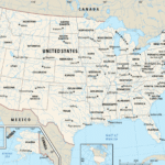 Map of the United States