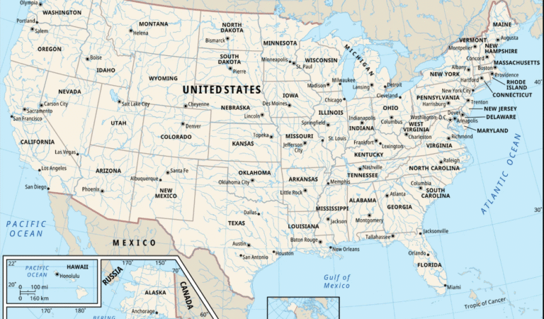 Map of the United States Complete Geographic and Educational Guide